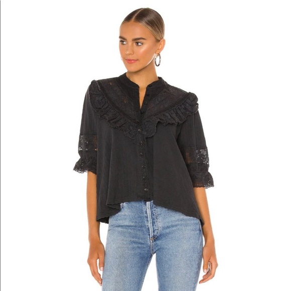 Free People Walk In The Park Top - Picture 1 of 15